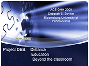 Distance, Education, Beyond the Classroom