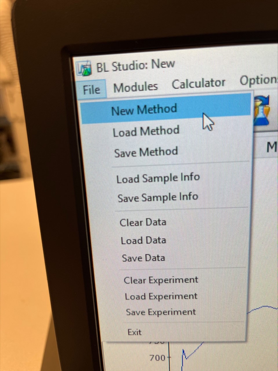 Procedure — CU/BL Instrumentation